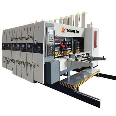Automatic Carton Box Making Machine for Printing Slotting and Die Cutting in One Step