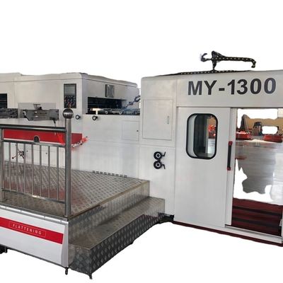 MY-1500 Flat bed Automatic die-cutting and creasing machine manual-automatic type