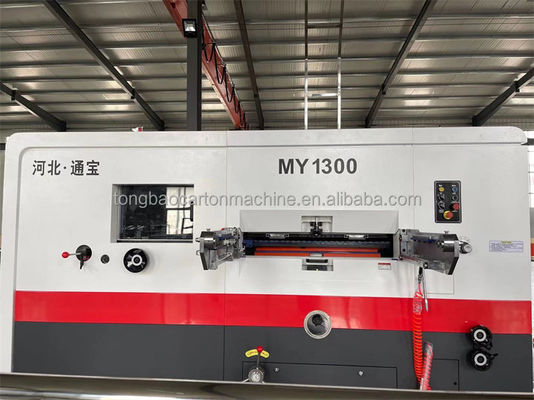 380V Semi Auto Flatbed Die Cutter Creaser for Corrugated Carton Box Packaging Solutions