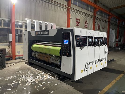Flexo Plate Printer Slotter Die Cutter Machine for Corrugated Box Pizza Box Making