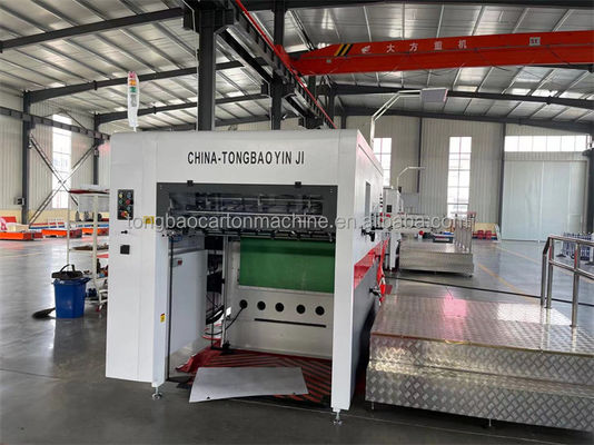 Semi-Automatic Paper Cardboard Die Cutter Creasing Carton Box Making Machine for Boxes