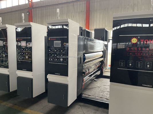 7.2mm Flexo Carton Printer Die Cutter Gluer Cardboard Printing Folder Box Forming Linkage Line Machine