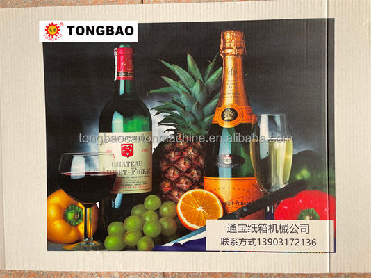 4200 L*W*H CMYK Color Corrugated Printing Large Format Digital Flat Printer for Packaging
