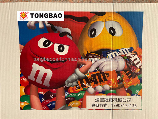 4200 L*W*H CMYK Color Corrugated Printing Large Format Digital Flat Printer for Packaging