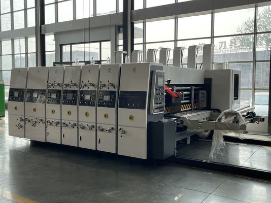 40000 KG Cutting Machine Slotting Die Printing Box Lead Packaging Feeder Automatic 3Colors Printer Machine