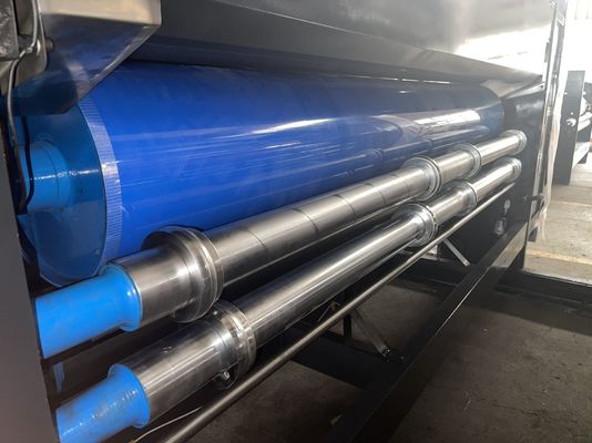 Advanced Corrugated Carton Box Flexo Two Colors Printer Slotter Rotary Die Cutter Machine