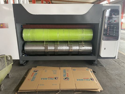 Advanced Corrugated Carton Box Flexo Two Colors Printer Slotter Rotary Die Cutter Machine