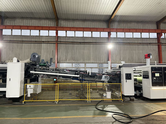 60mm Carton Auto Feeder Printer Rotary Die Cutting Slotter Folder Gluer for Corrugated Box