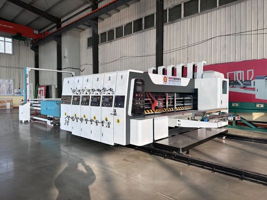Automatic Flexo Plate Box Printing Machine for Precise and Fast Carton Box Production