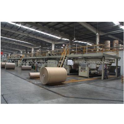Automatic 2 3 5-ply Corrugated Cardboard/board Production Line Machine for Manufacturing