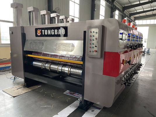 Automatic Flexo Slotter Rotary Die Cutter with Water Ink Printer and Stripping Stacker