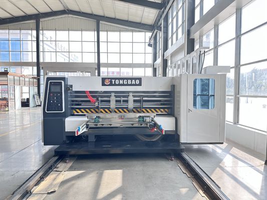 Automatic Flexo Slotter Rotary Die Cutter with Water Ink Printer and Stripping Stacker