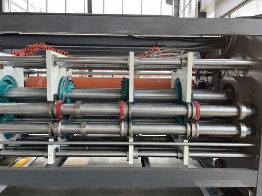Automatic Flexo Slotter Rotary Die Cutter with Water Ink Printer and Stripping Stacker