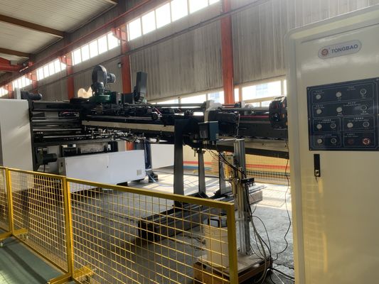 FFG Automatic Vacuum Transfer Flexo Printing Slotting Die Cutting Folding Gluing Strapping Machine