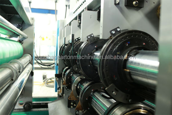 220V/380V/440V Carton Box Printer with Rotary Die Cutter Machine and Vibration Stacker