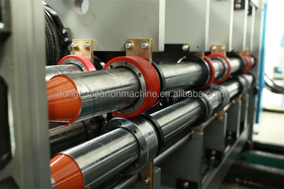 220V/380V/440V Carton Box Printer with Rotary Die Cutter Machine and Vibration Stacker