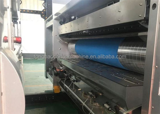 220V/380V/440V Carton Box Printer with Rotary Die Cutter Machine and Vibration Stacker