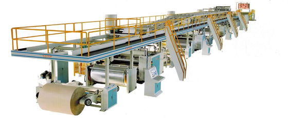 Cartons Packaging Type Corrugated Board Making Equipment 3/5/7 Layer Production Line