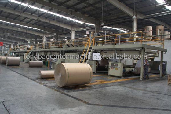 Cartons Packaging Type Corrugated Board Making Equipment 3/5/7 Layer Production Line
