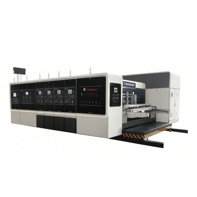 Flexo Plate High Definition Corrugated Cardboard Box Printer Slotter Die Cutter Machine