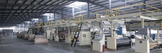 Cartons Packaging Type Corrugated Board Making Equipment 3/5/7 Layer Production Line