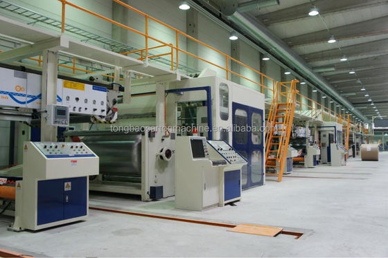 Corrugated Carton Machine Paperboard Production Line with Video Technical Support