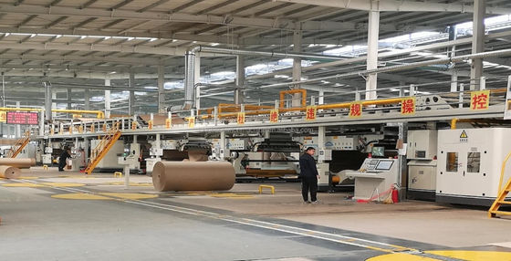Corrugated Carton Machine Paperboard Production Line with Video Technical Support