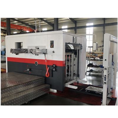 380V Automatic Cardboard Platen Creasing and Die Cutting Machine Advanced Technology
