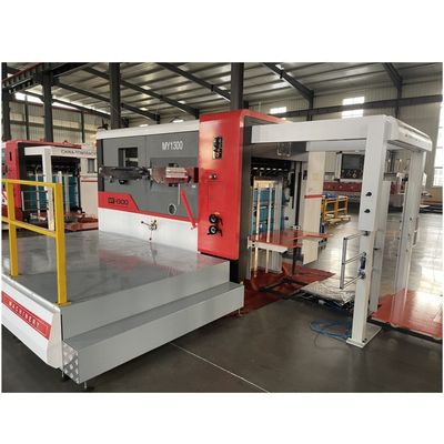 380V Automatic Cardboard Platen Creasing and Die Cutting Machine Advanced Technology