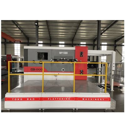 380V Automatic Cardboard Platen Creasing and Die Cutting Machine Advanced Technology