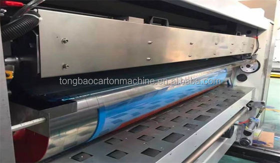 Flexo Plate High Definition Multicolor Printing Slotting Rotary Die Cutting Stacker Machine