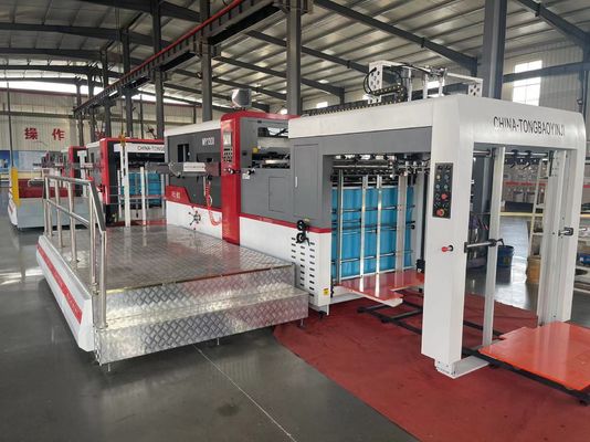 Versatile Applications High Speed Automatic Flat Bed Die Cutting and Creasing Machine