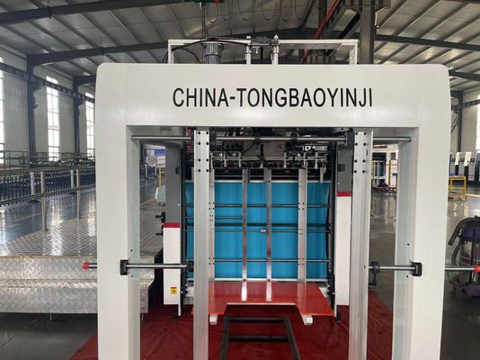 Versatile Applications High Speed Automatic Flat Bed Die Cutting and Creasing Machine