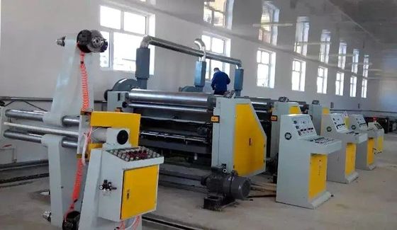 Processing Type Corrugated Cardboard 2 Layers Line Single Facer Line 2 Ply Line