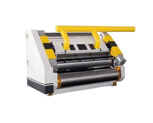 Automatic Single Face E Flute Corrugated Cardboard Carton Paper Box Making Machine