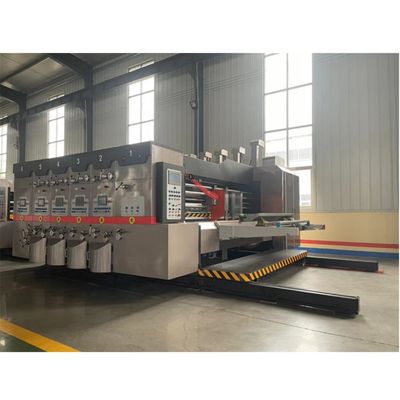 Automatic speed Flexo Printing Slotting Die-cutting Machine for Your Production Line