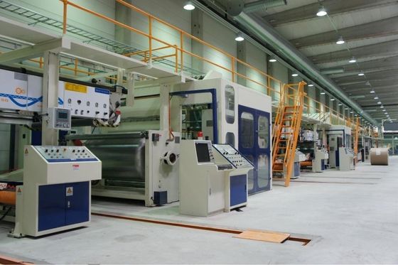 5 Ply Fully Automatic Flute Corrugated Cardboard Machine for Corrugated Carton Box