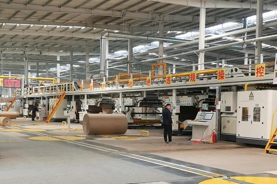 3 5 Layer Corrugated Cardboard Carton Production Line for Customized Requirements