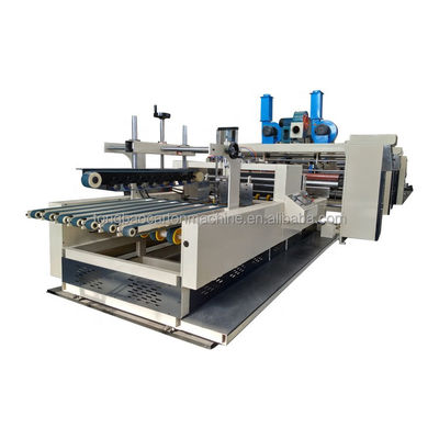 12mm Corrugated Box Machine with Flexo Printer Slotter Die Cutter Folder Gluer Inline