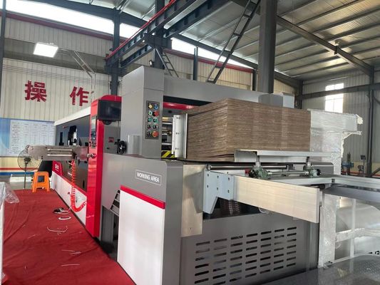 Advanced Automatic Creasing and Die Cutting Machine with Stripping at Affordable