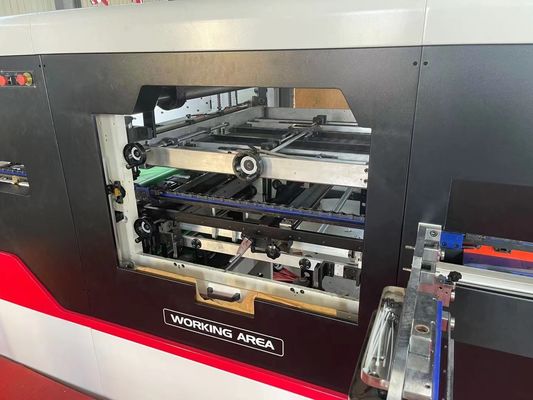 Advanced Automatic Creasing and Die Cutting Machine with Stripping at Affordable