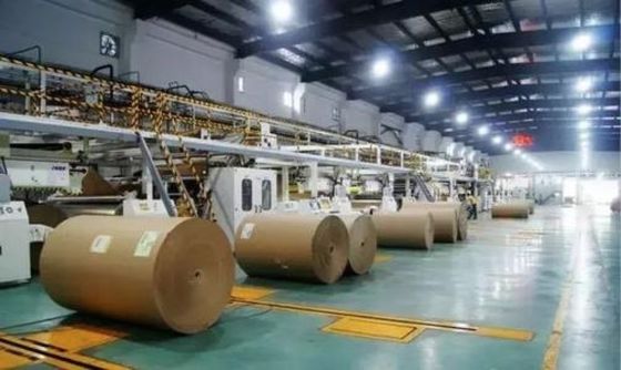 Produce Corrugated Paperboard With Fully Automatic 3 5 7 Ply Production Line