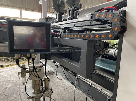 Corrugated Box Machinery Folder Gluer Inline with 2/3/4 Color High Speed Flexo Printing