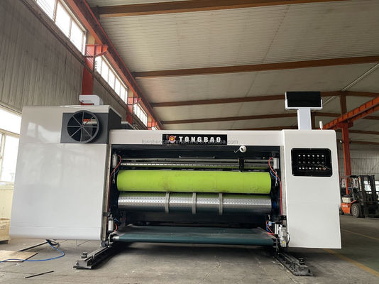 Corrugated Box Machinery Folder Gluer Inline with 2/3/4 Color High Speed Flexo Printing