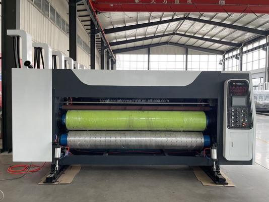 Single Color Flexo Printer Slotter Machine for 40000 KG Corrugated Carton Production