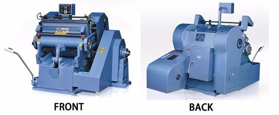 Semi Automatic Die Cutting Machine Flatbed Platform for Smooth and Precise Production