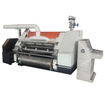 Single Facer Fingerless Type Paper Corrugated Box Making Machine for Packing Machineline