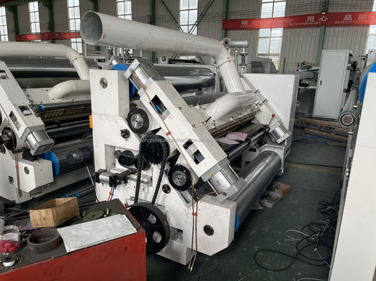 Single Facer Fingerless Type Paper Corrugated Box Making Machine for Packing Machineline