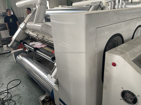 Single Facer Fingerless Type Paper Corrugated Box Making Machine for Packing Machineline