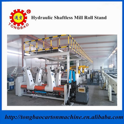 Customizable 1500mm Corrugated Box Making Machine with Hydraulic Mill Roll Stand